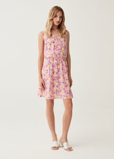 Ovs Short Sleeveless Patterned Dress